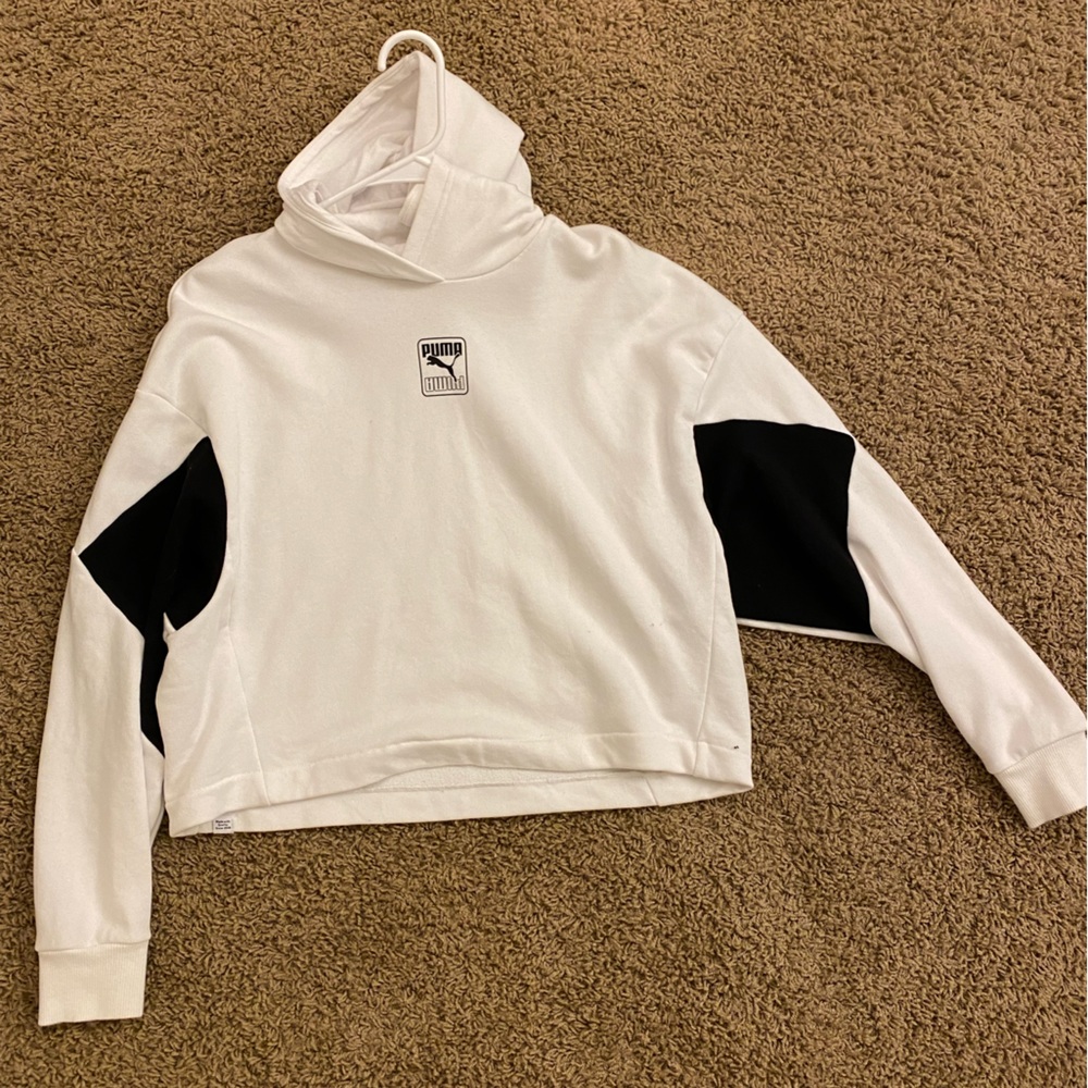 Puma crop top hoodie
